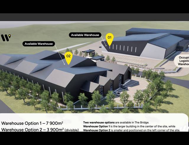 11,000M² WAREHOUSE TO LET IN KLAPMUTS